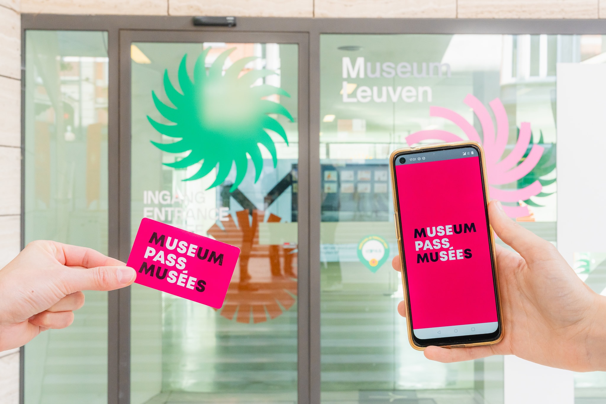 Museumpas kaart en app voor Museum Leuven
